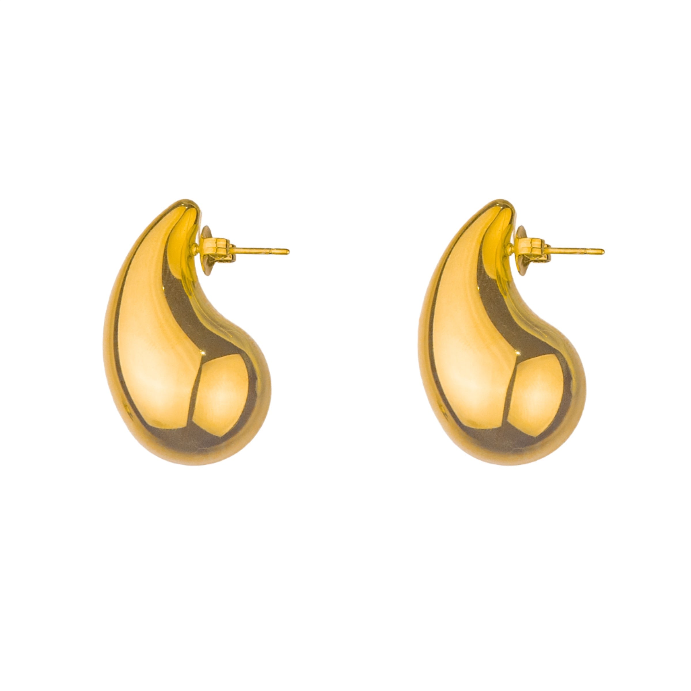 Verona Droplet Earrings - Gold