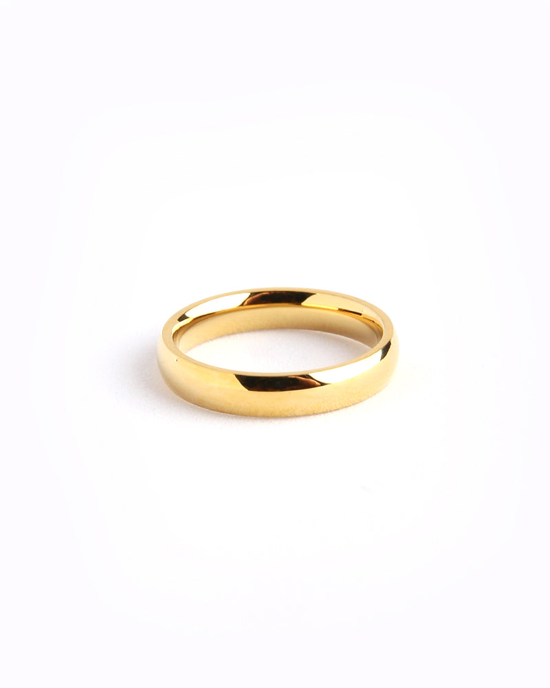 Band Ring 6mm - Gold