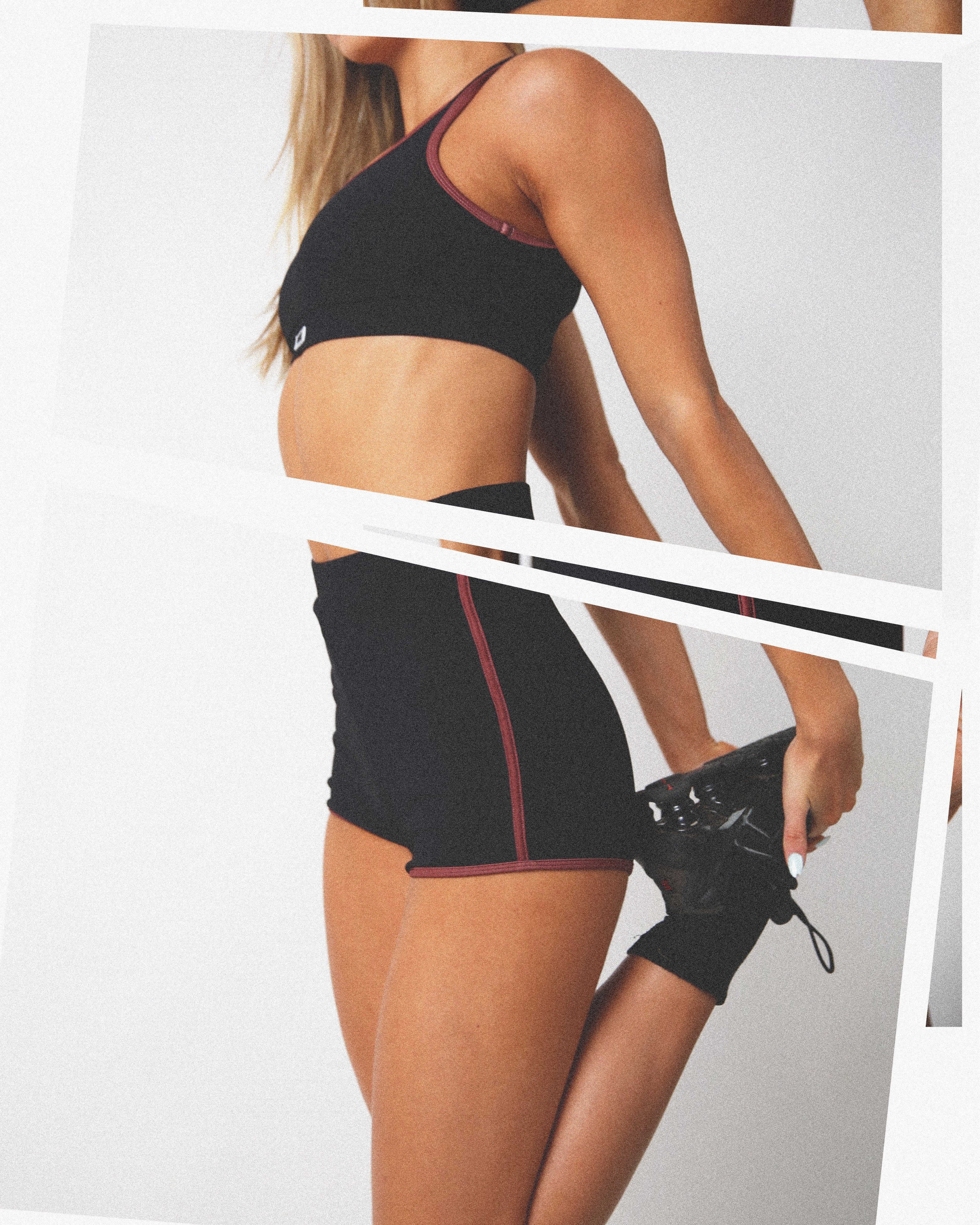 Adalita Crop Top - Black (Ath-Leisure-Swim)