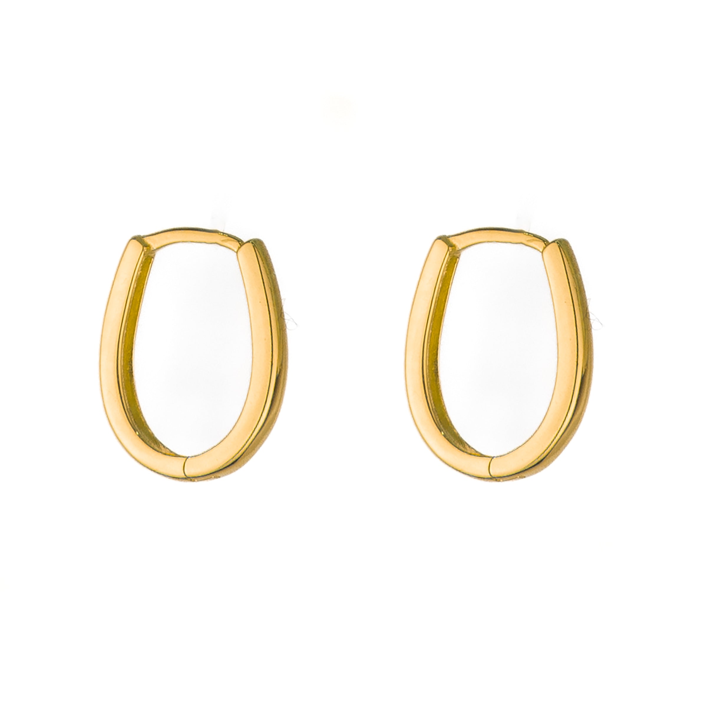 Brody Oval Huggies - Gold