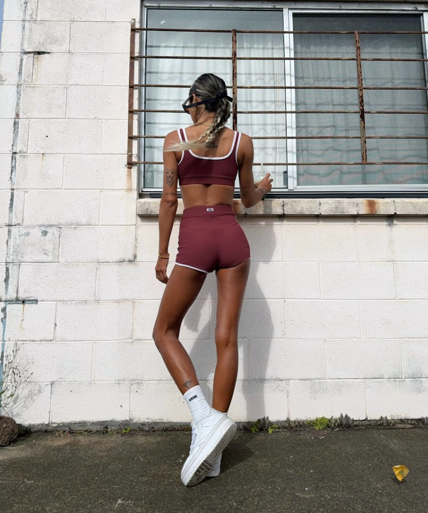 Adalita Crop Top - Brown (Ath-Leisure-Swim)