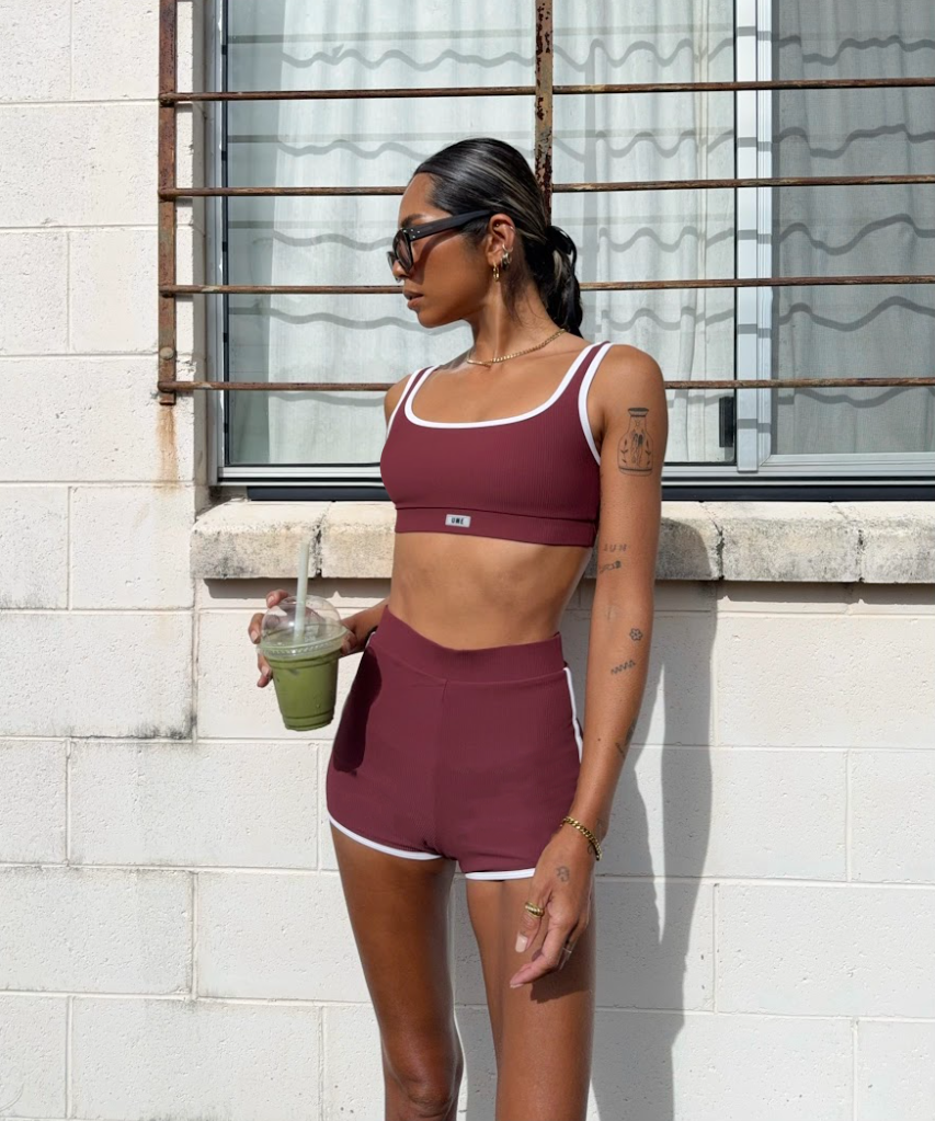Adalita Crop Top - Brown (Ath-Leisure-Swim)