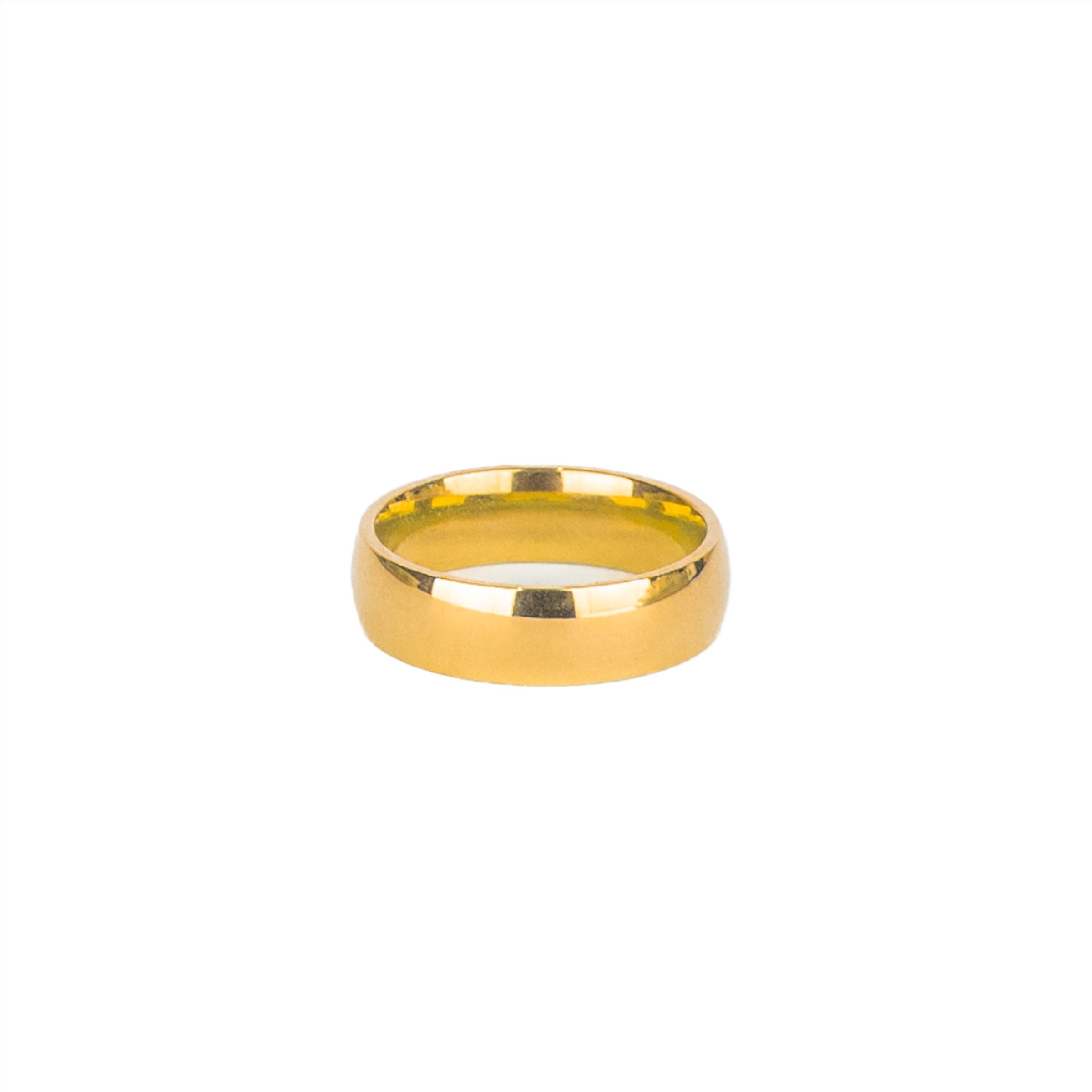 Band Ring 6mm - Gold