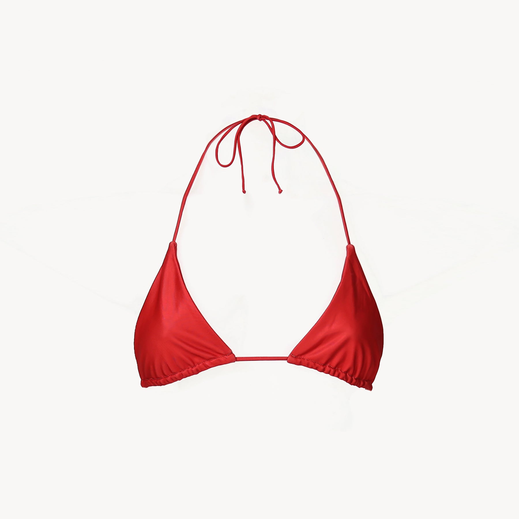 UME Red Triangle Bikini Top