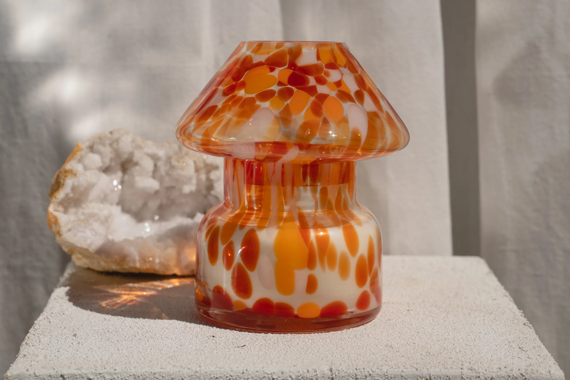 Sustainable Candle Lamp - Retro