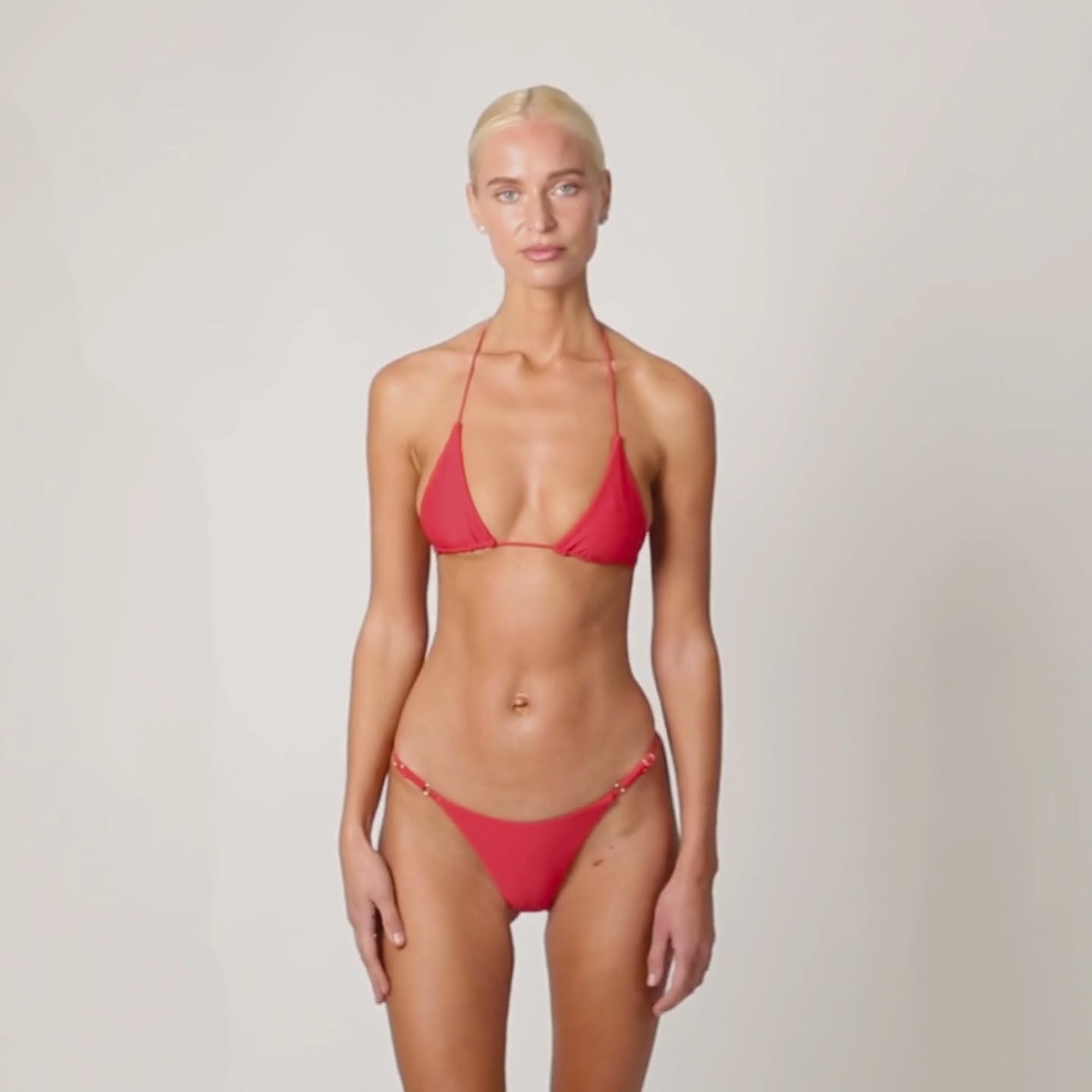 Signature Eco Thong - Cherry Red