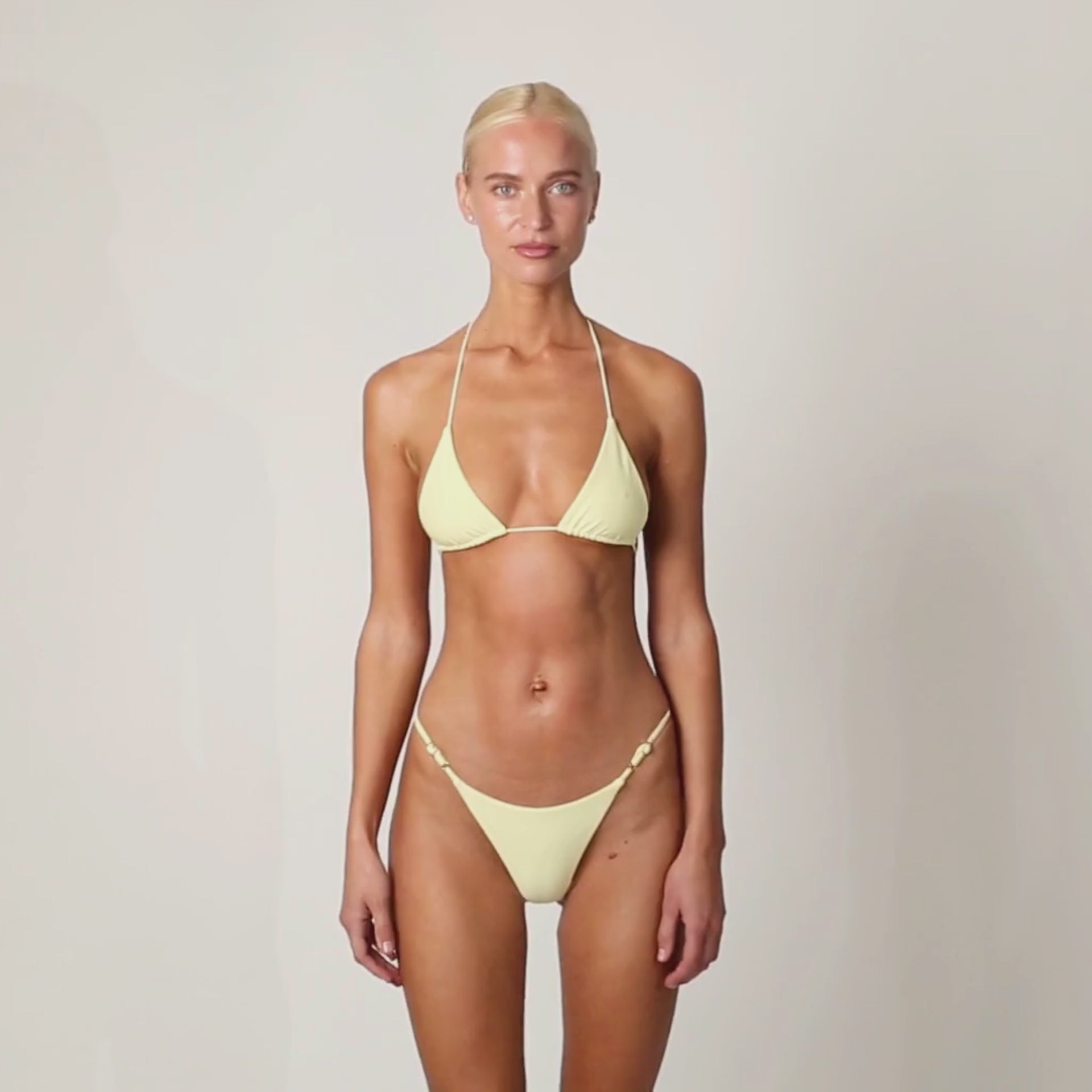 Signature Eco Thong - Pastel Yellow