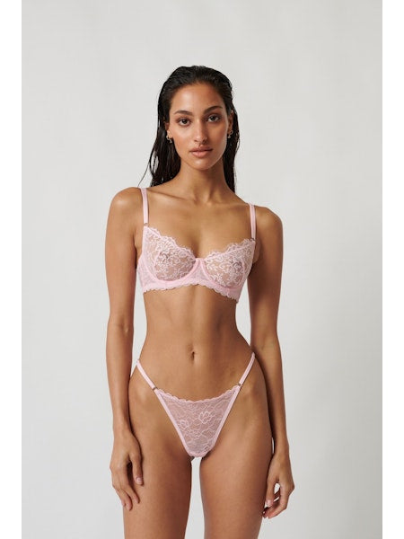 Maverick Underwire Bra - Baby Pink
