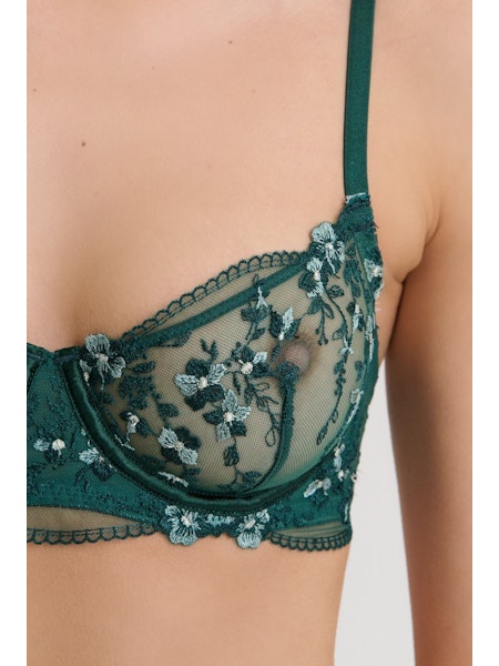 Sofia Underwire Bra - Emerald