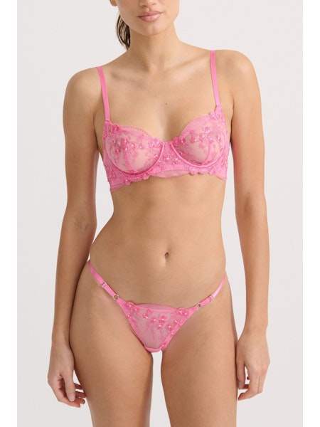 Sofia Underwire Bra - Pink