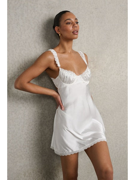 Celeste Slip Dress - Ivory