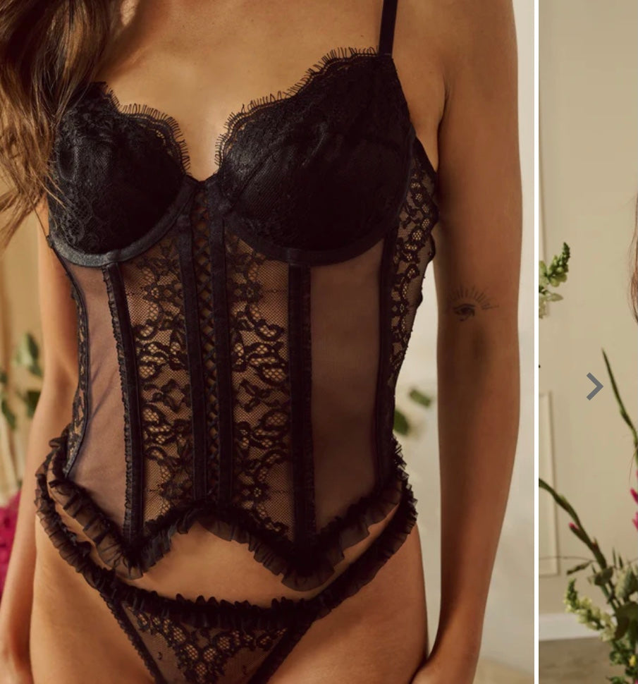 Willow Bustier - Black
