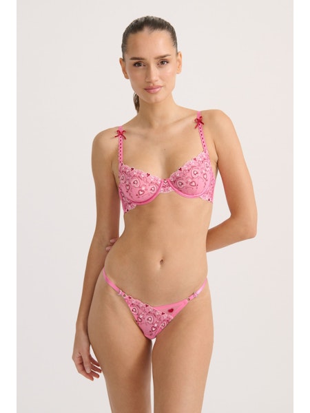 Mon Cherie Thong- Pink