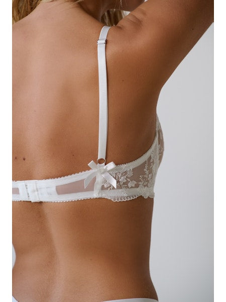 Sofia Underwire Bra- White