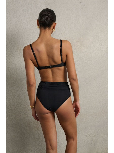 Bambi Swim High Waisted Bottom - Black