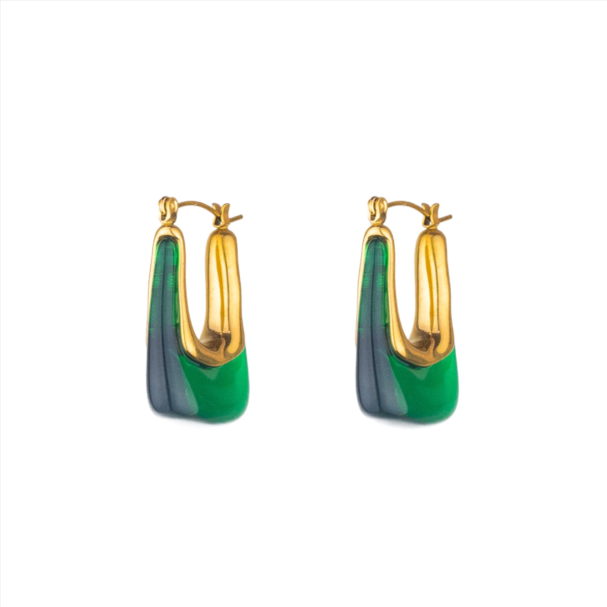 Allegra Hoop - Jade Green