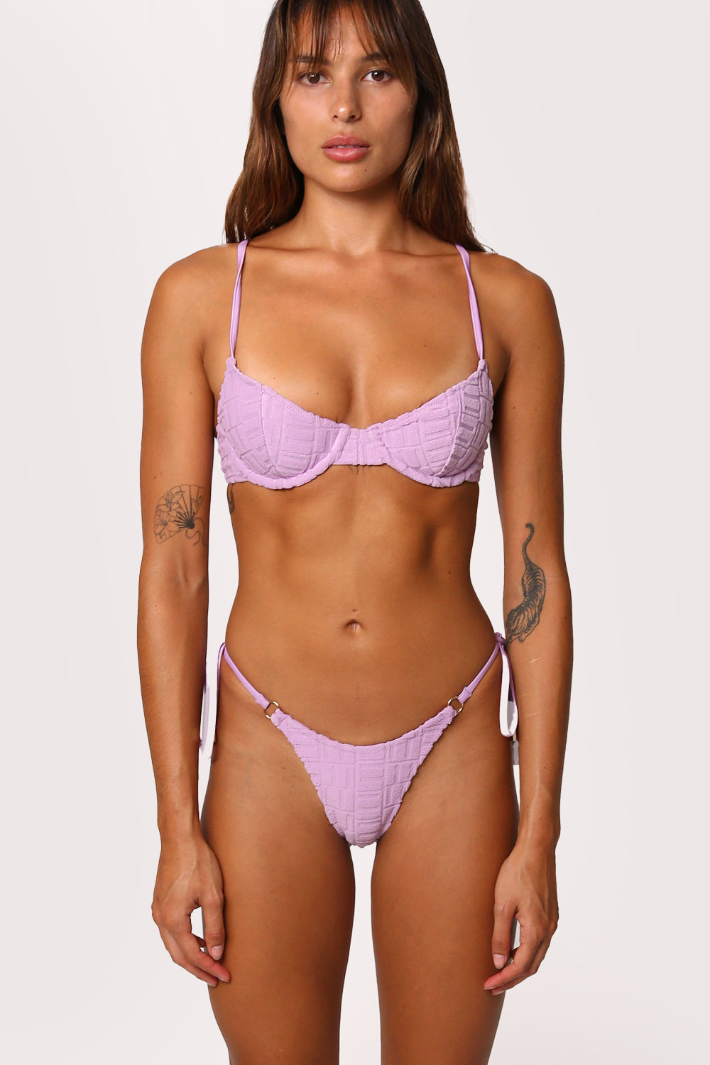 Debbie Bottom - Lilac Towelling