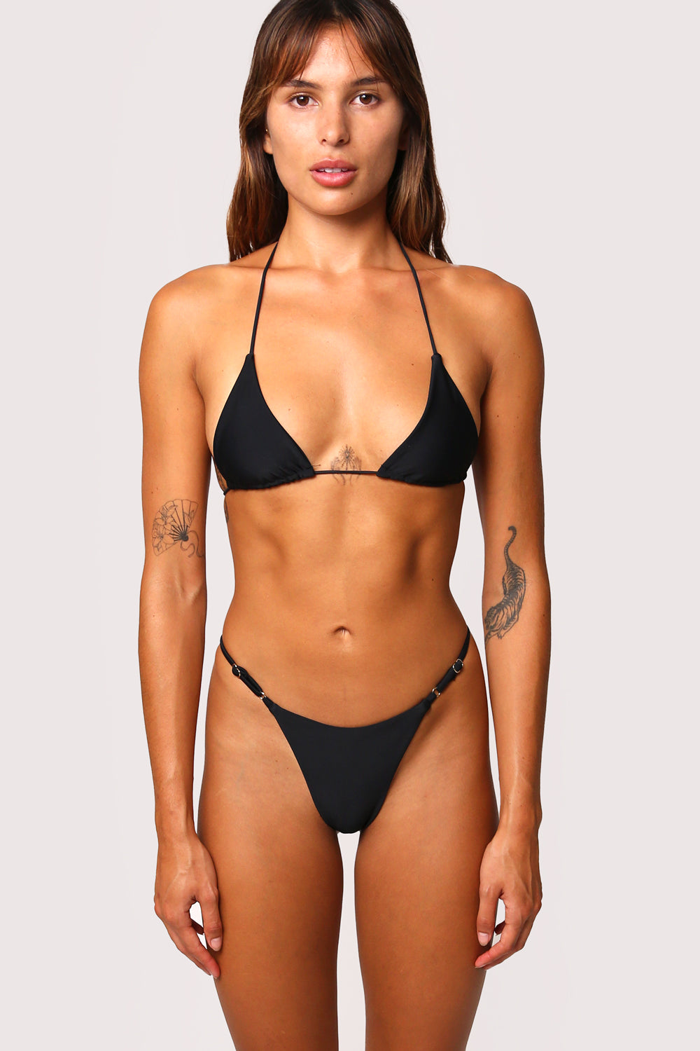 Signature Eco Tri Top - Black