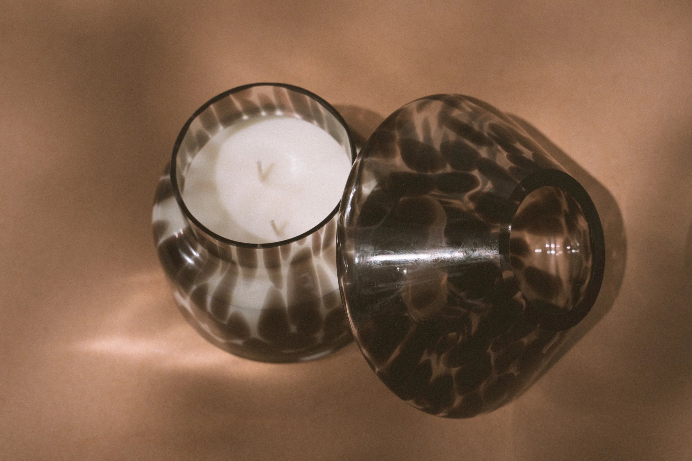 Sustainable Candle Lamp - Ash