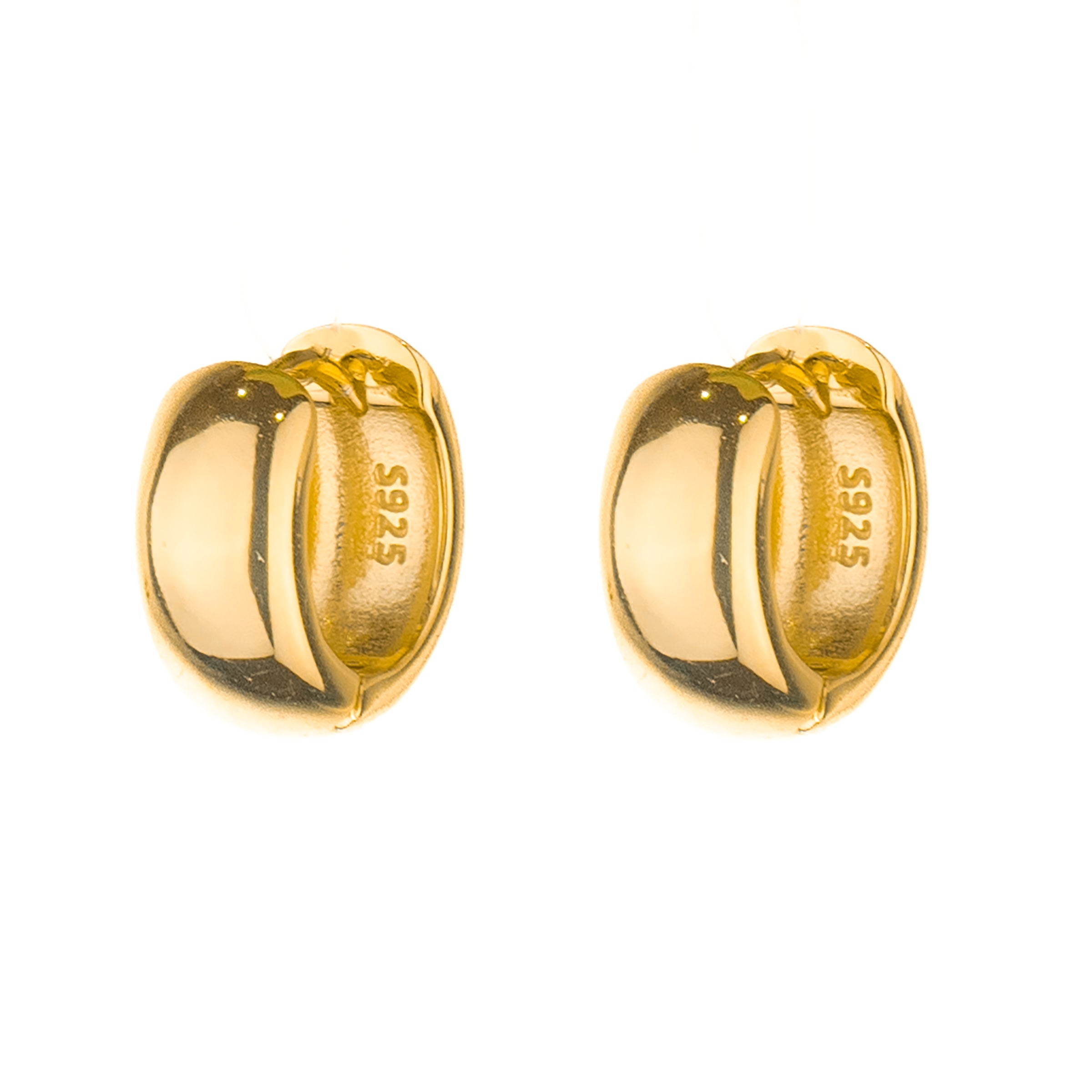 Exene Chunky Huggies - Gold