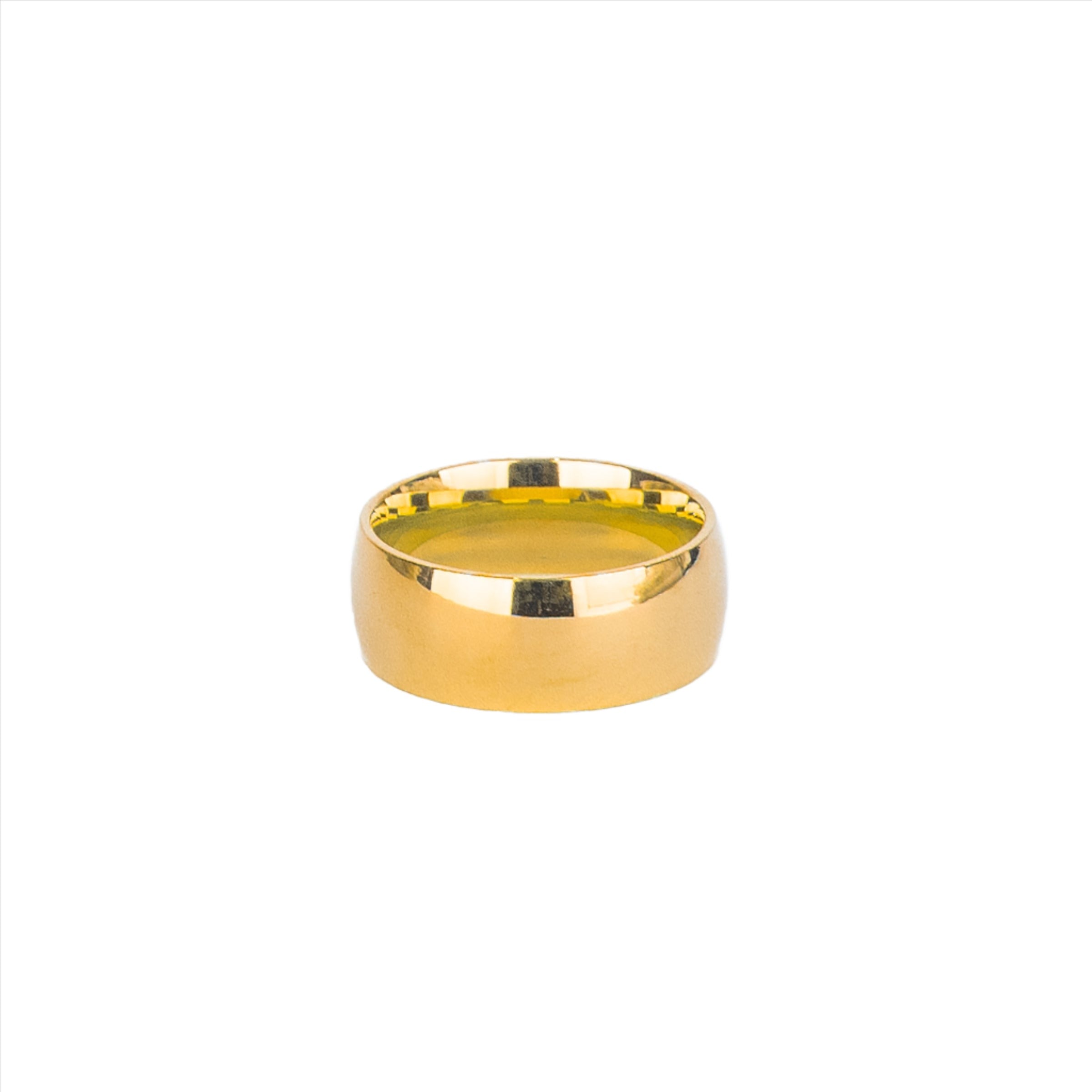 Band Ring 8mm - Gold