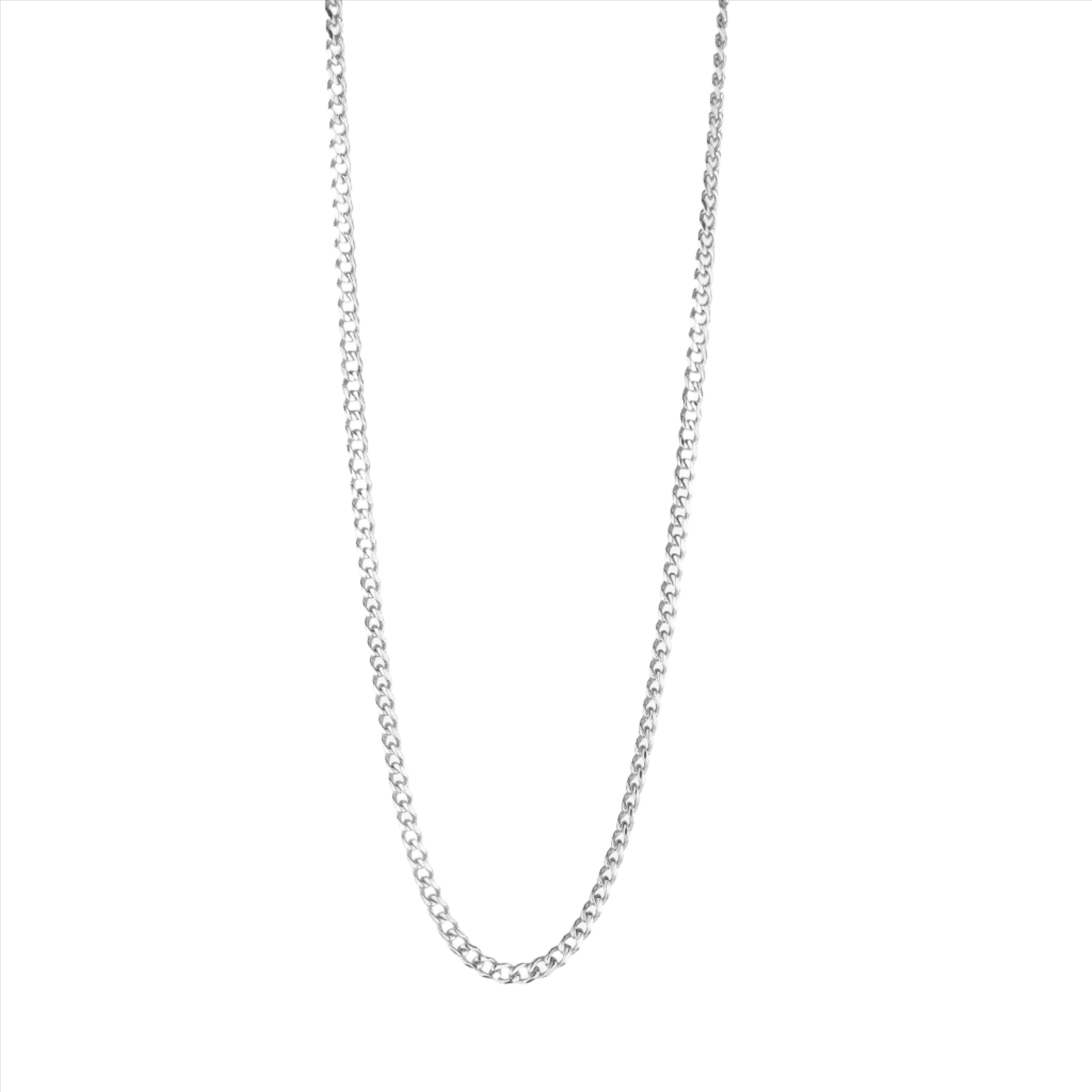 Cobain Chain Necklace - Silver