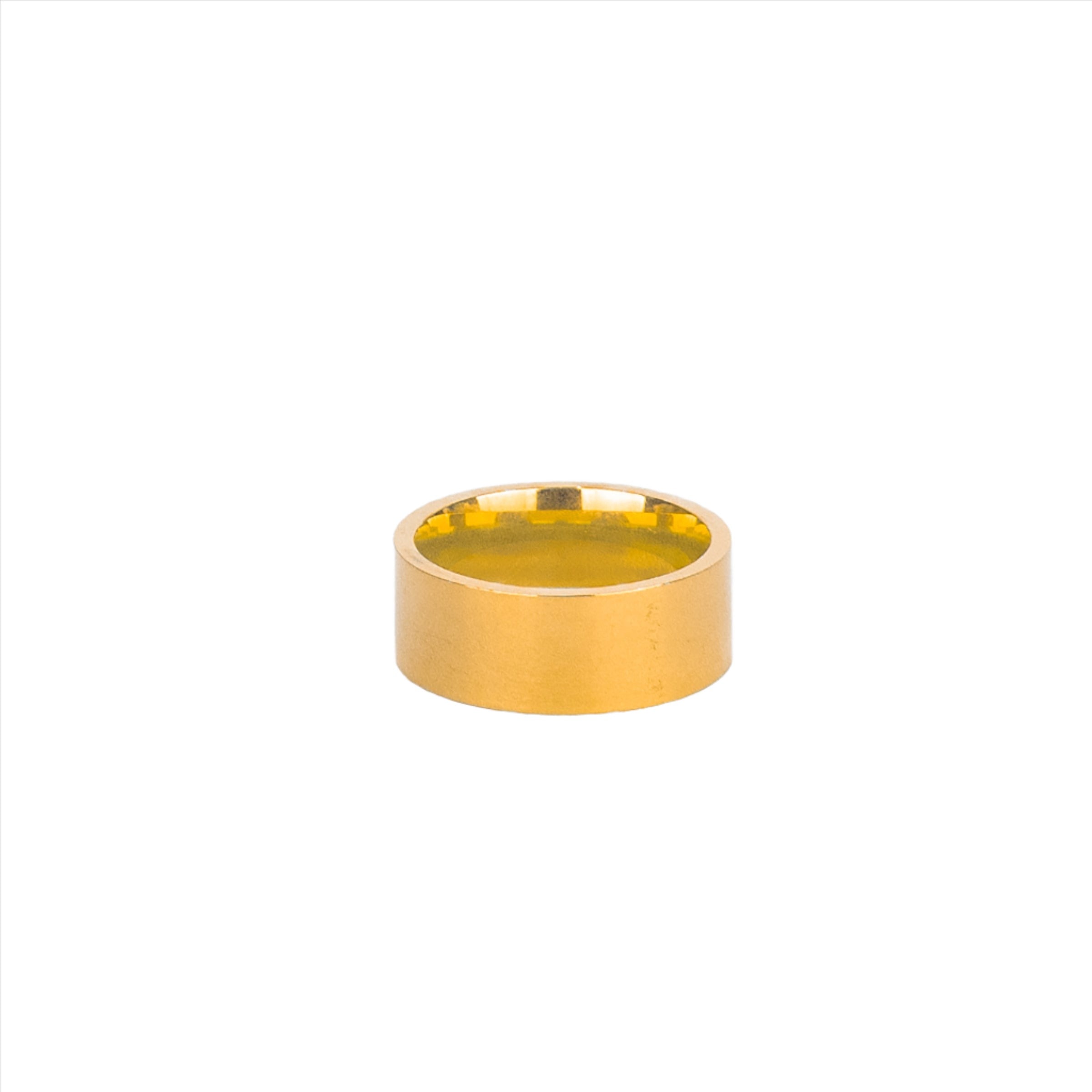 Siouxsie Flat Chunky Ring - Gold