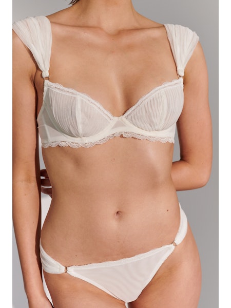 Ruby Tulle Thong - Cloud