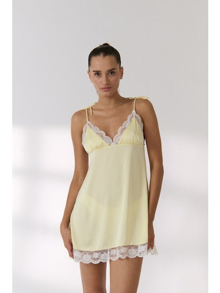 Arabella Slip Dress - Limoncello