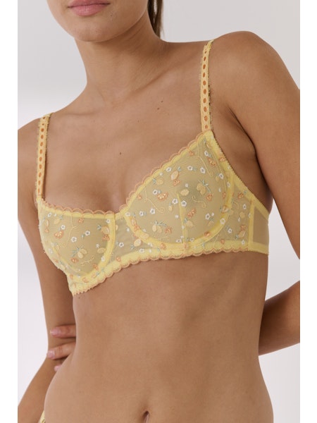 Lemonade Underwire Bra - Limoncello