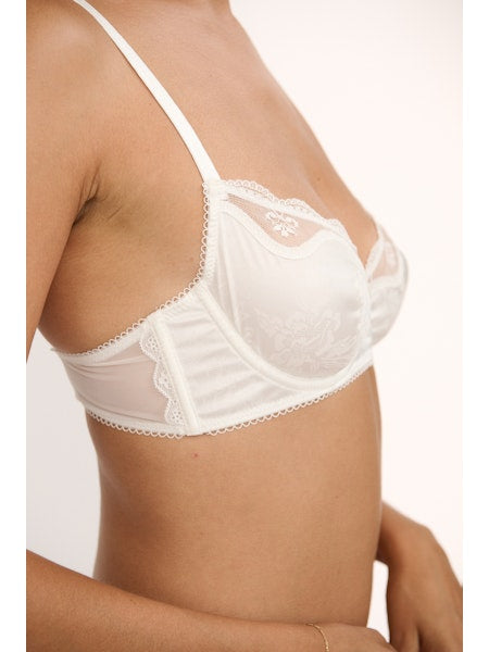 Priscilla Underwire Bra - Ivory
