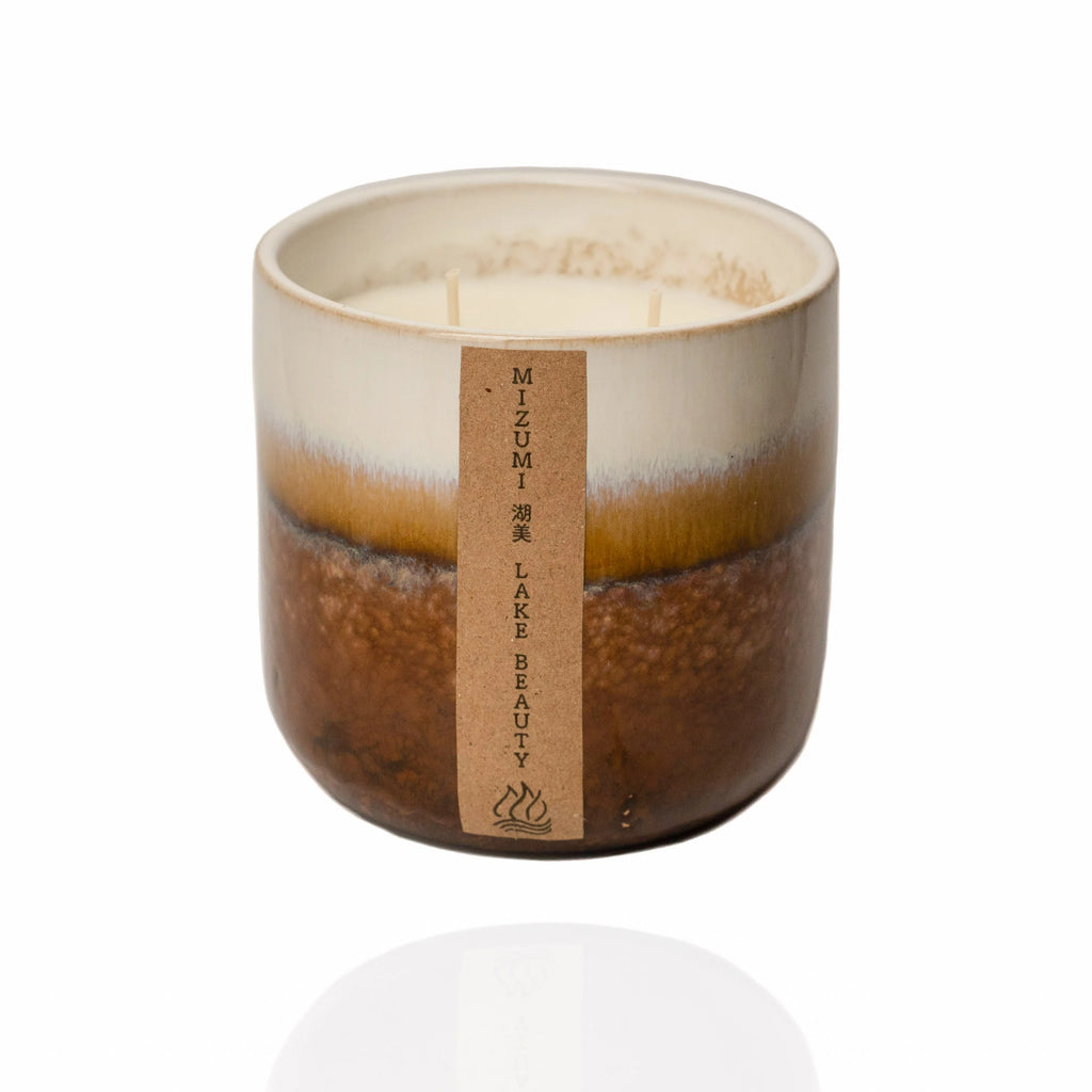 CERAMIC CANDLE - MIZUMI "Lake Beauty"
