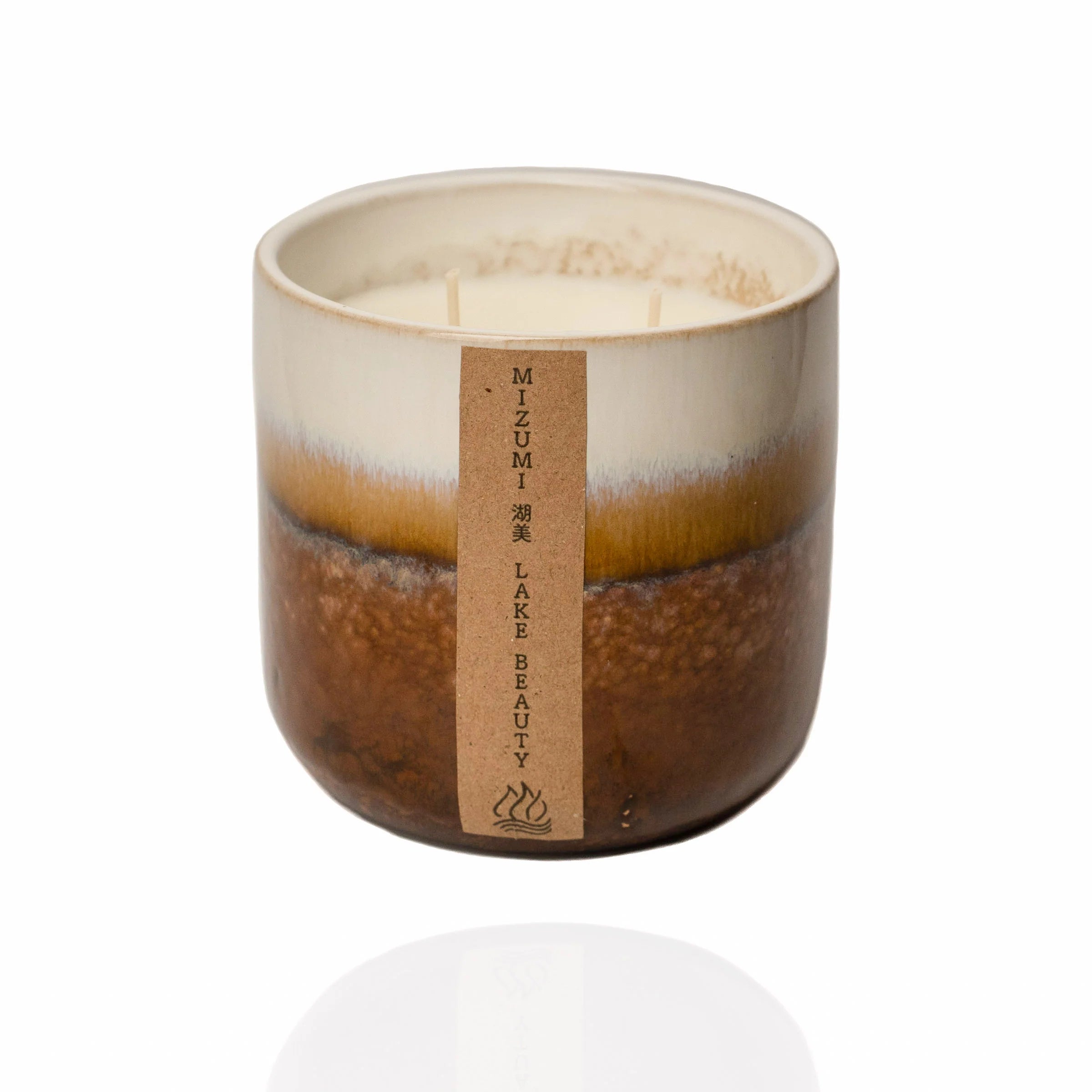 CERAMIC CANDLE - MIZUMI "Lake Beauty"