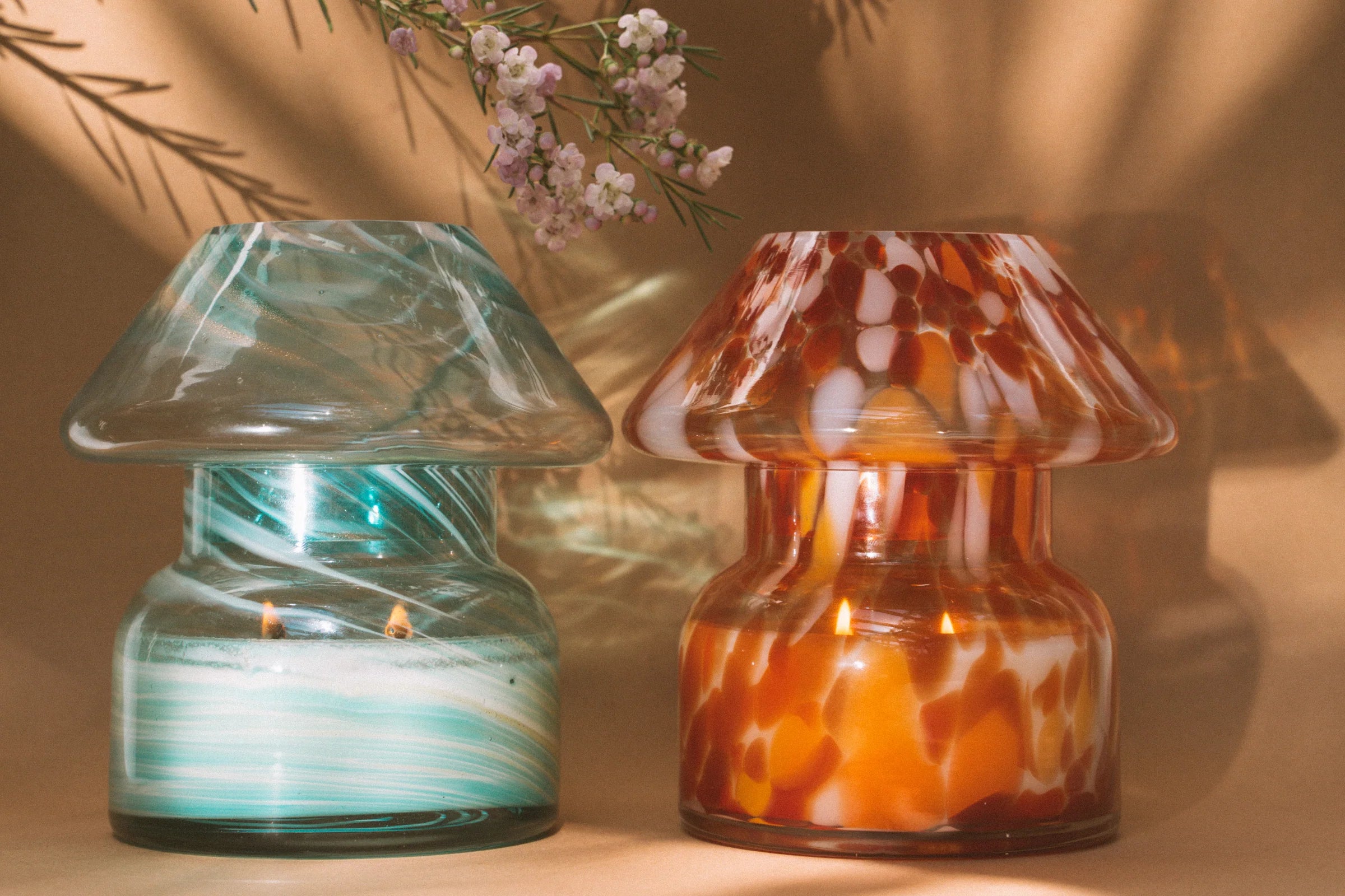 Sustainable Candle Lamp - Sky