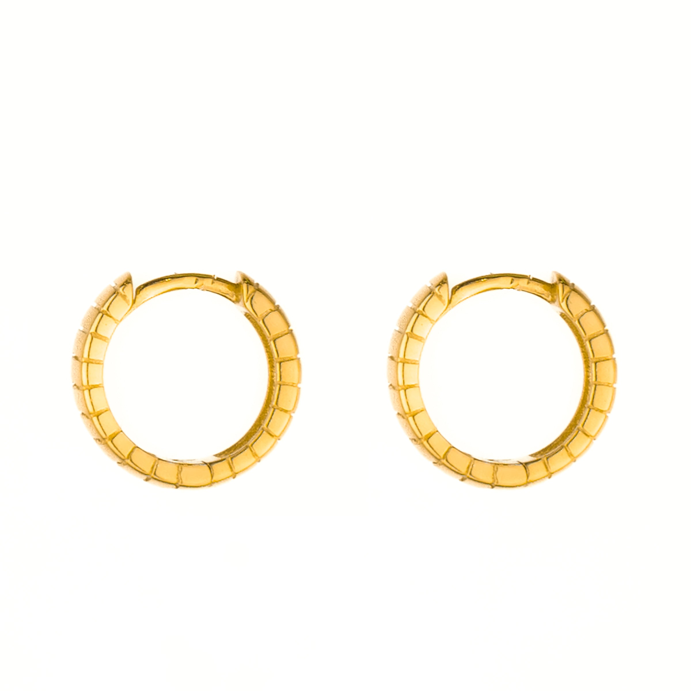 Otep Lined Hoop - Gold