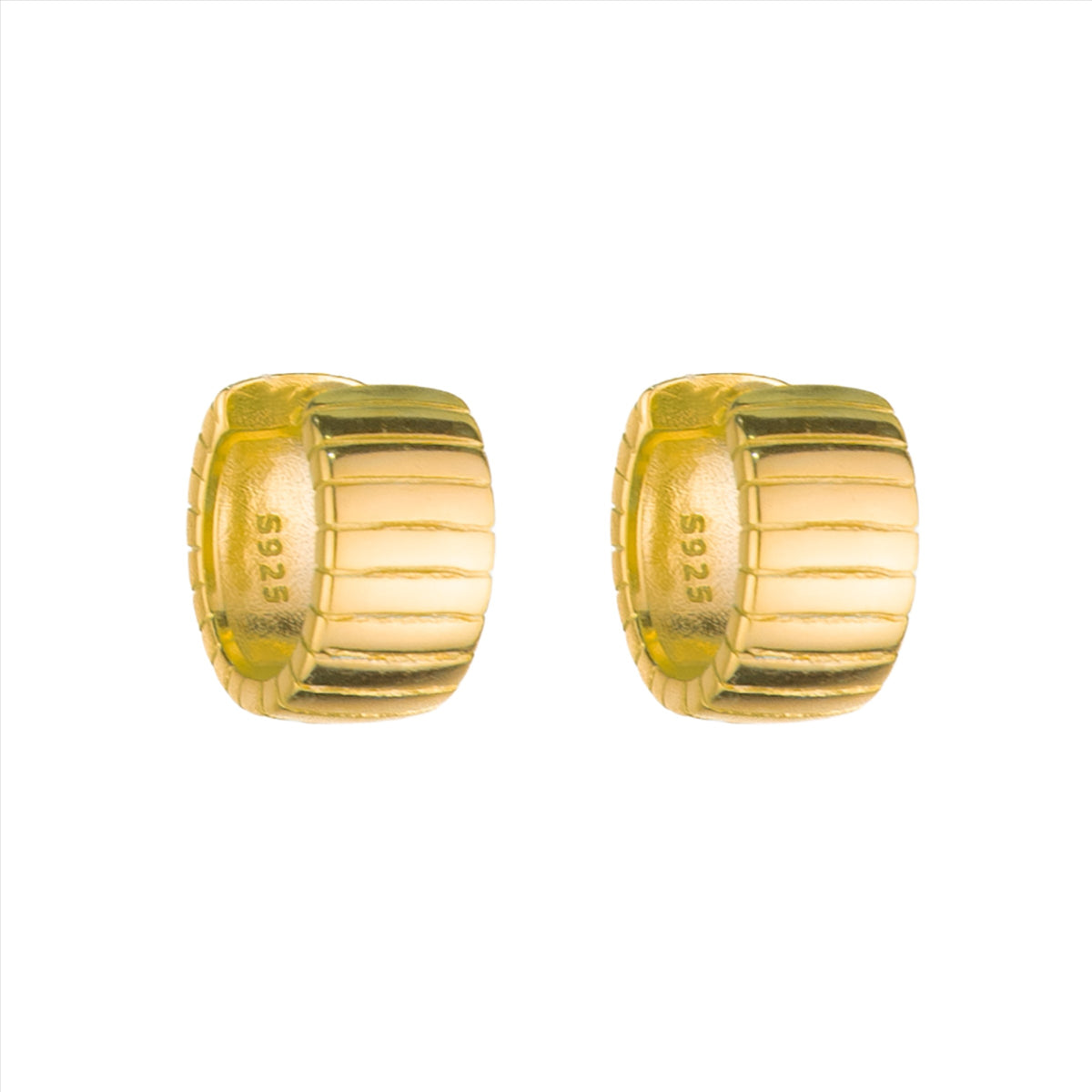 Otep Lined Hoop - Gold