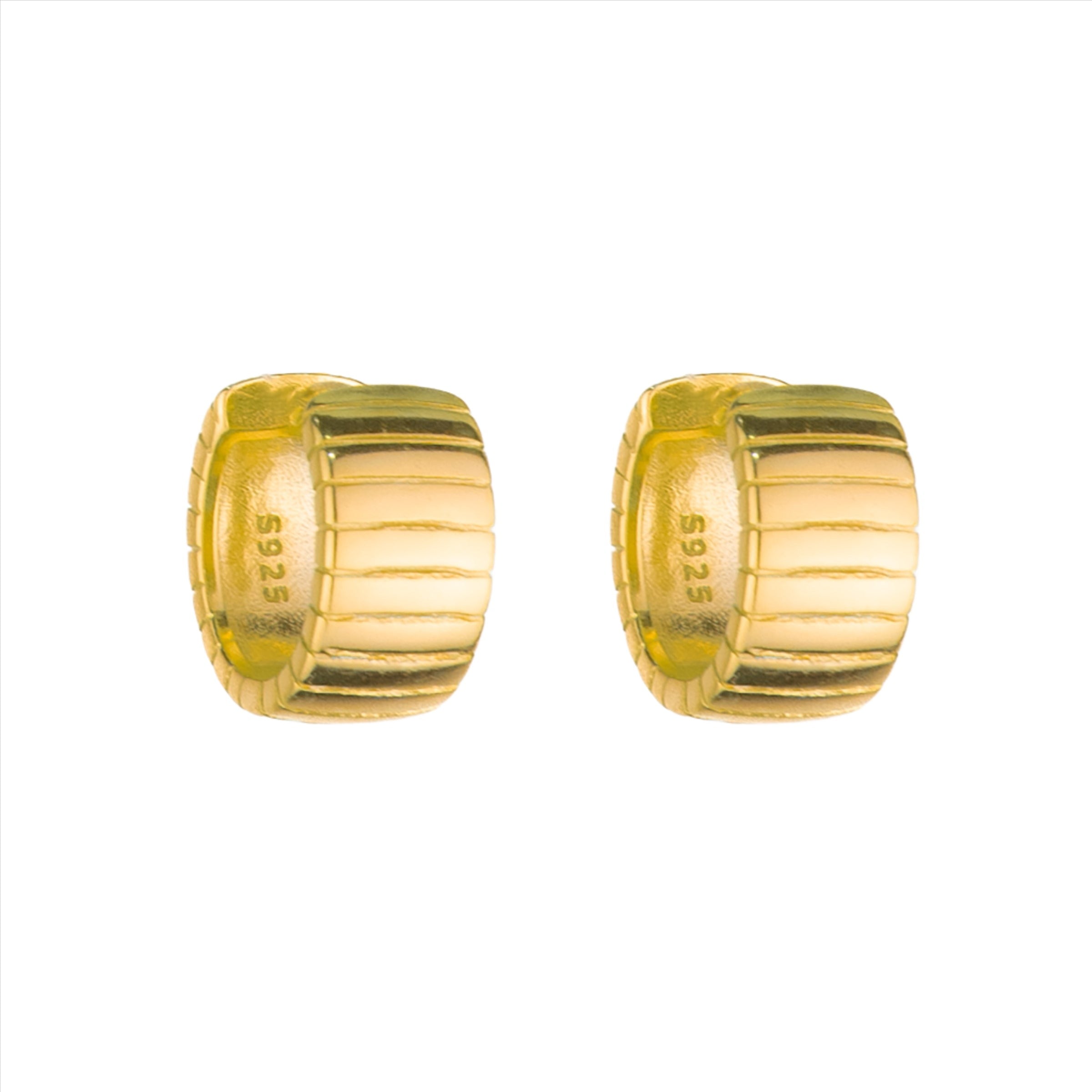 Otep Lined Hoop - Gold
