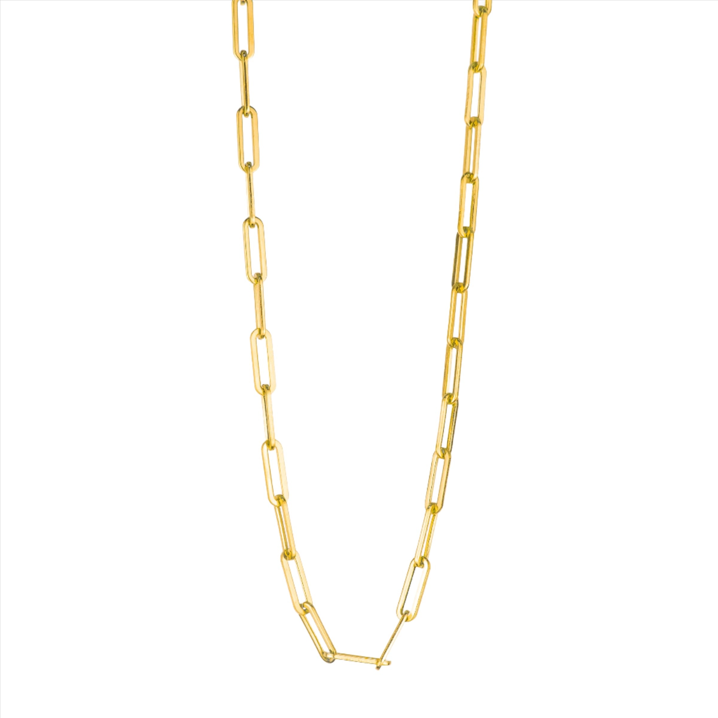 Polly Link Necklace - Gold
