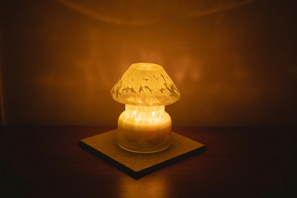 Sustainable Candle Lamp - Fairy Green