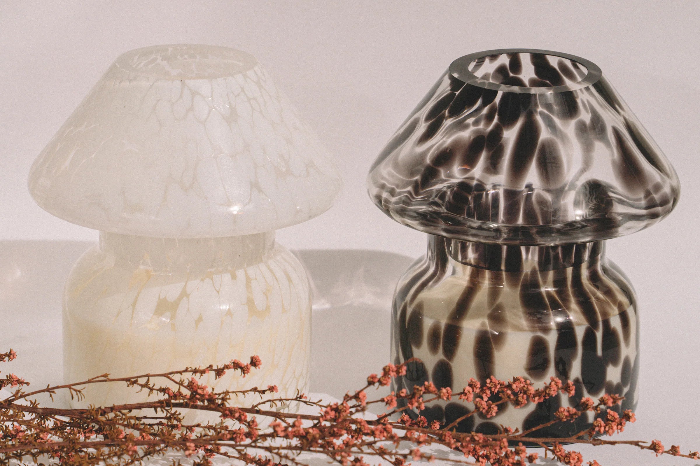 Sustainable Candle Lamp - Ash