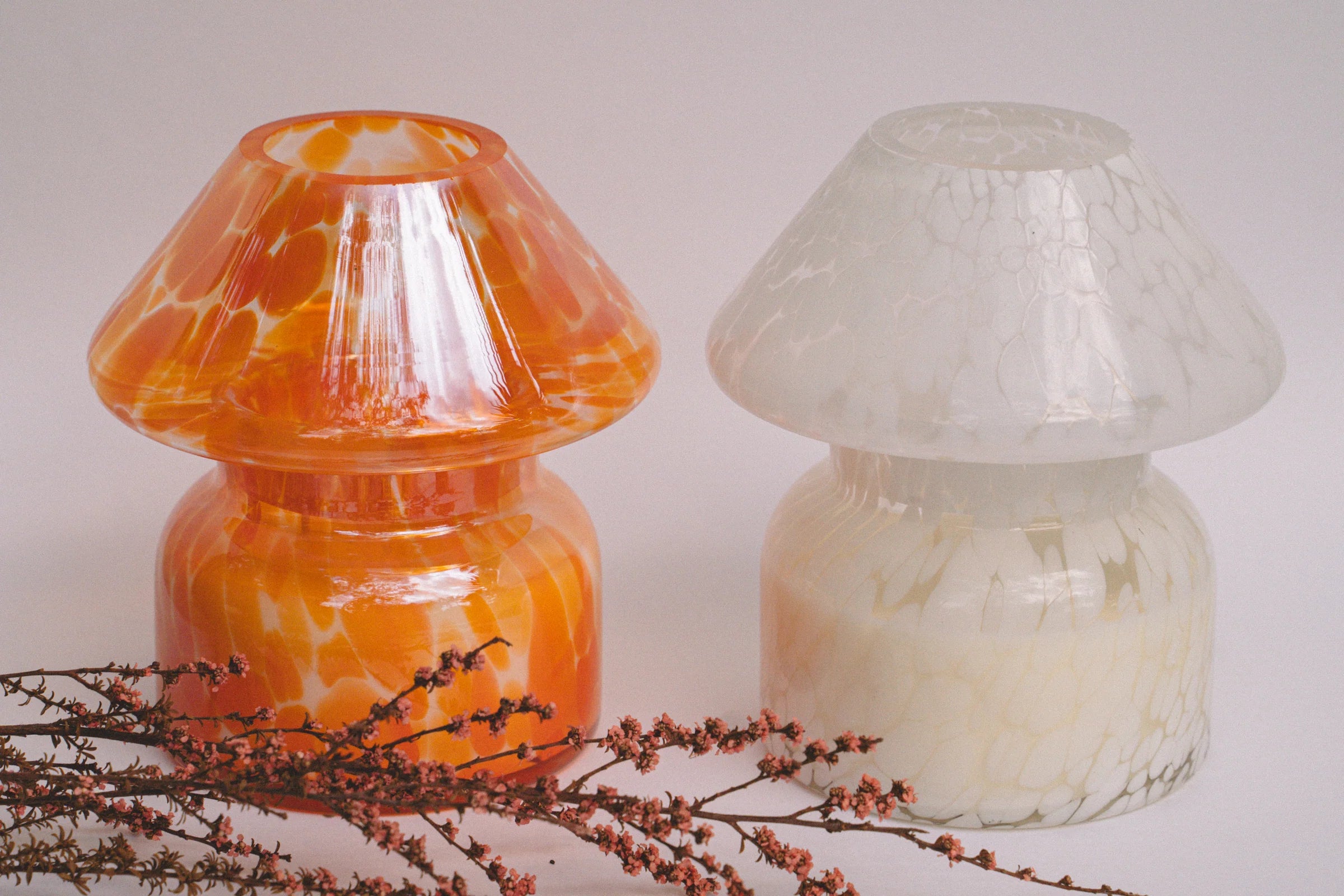 Sustainable Candle Lamp - Lava