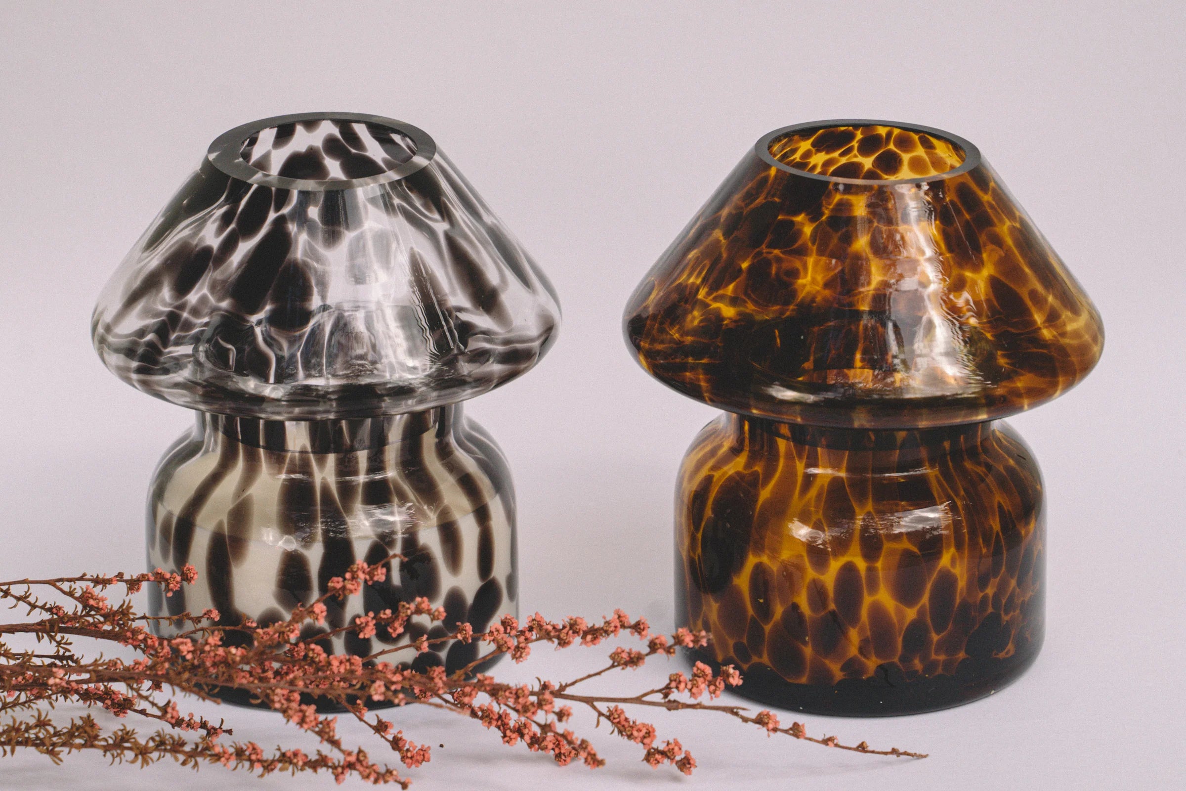 Sustainable Candle Lamp - Ash