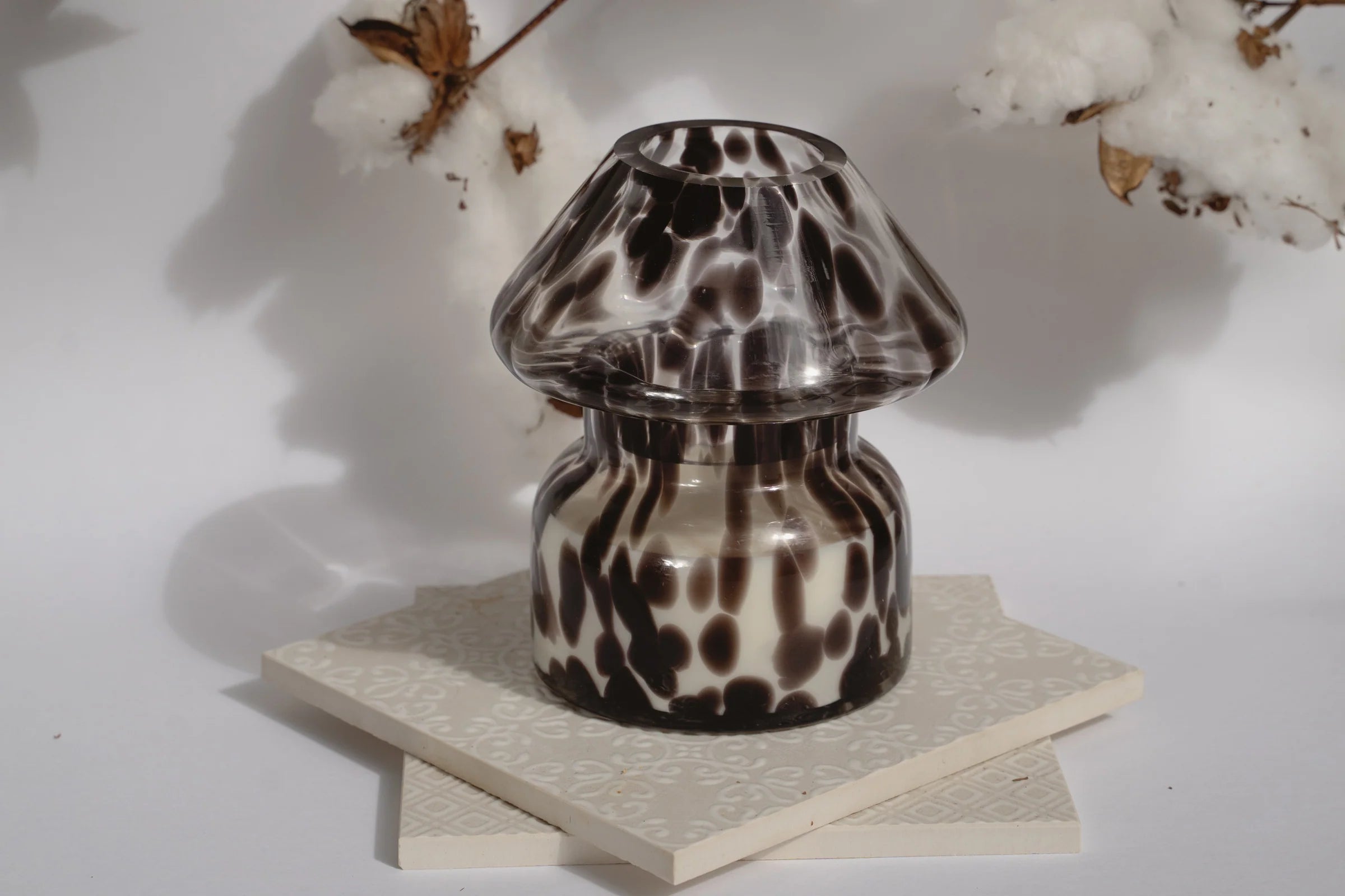 Sustainable Candle Lamp - Ash