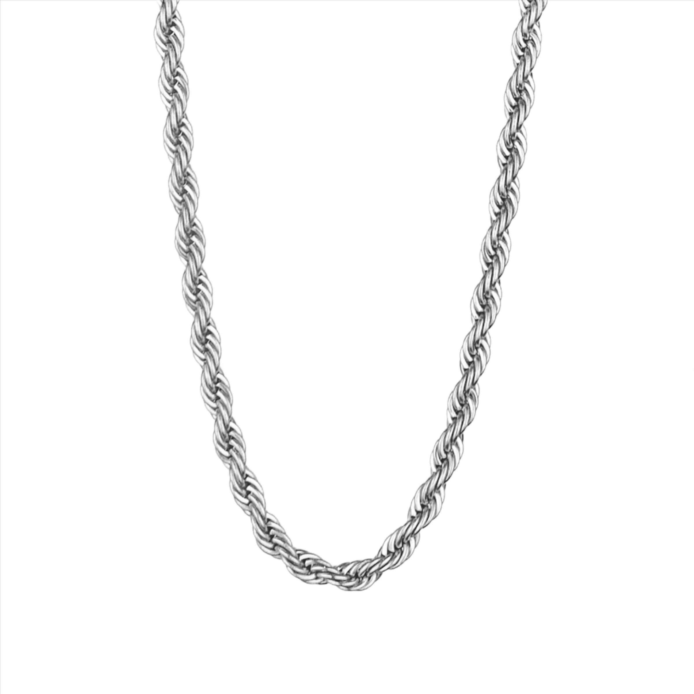 Rory Rope Bracelet - Silver