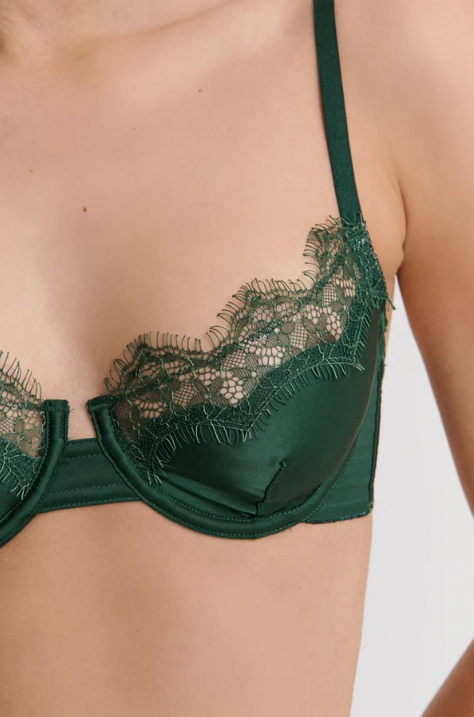 Sorrento Underwire Bra - Forest Green