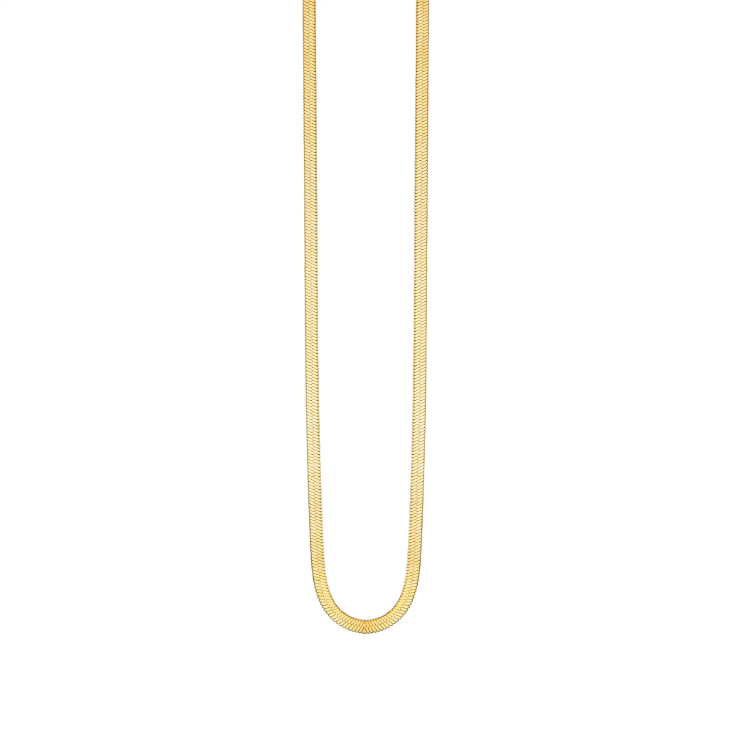 Sonata Snake Chain Necklace - Gold