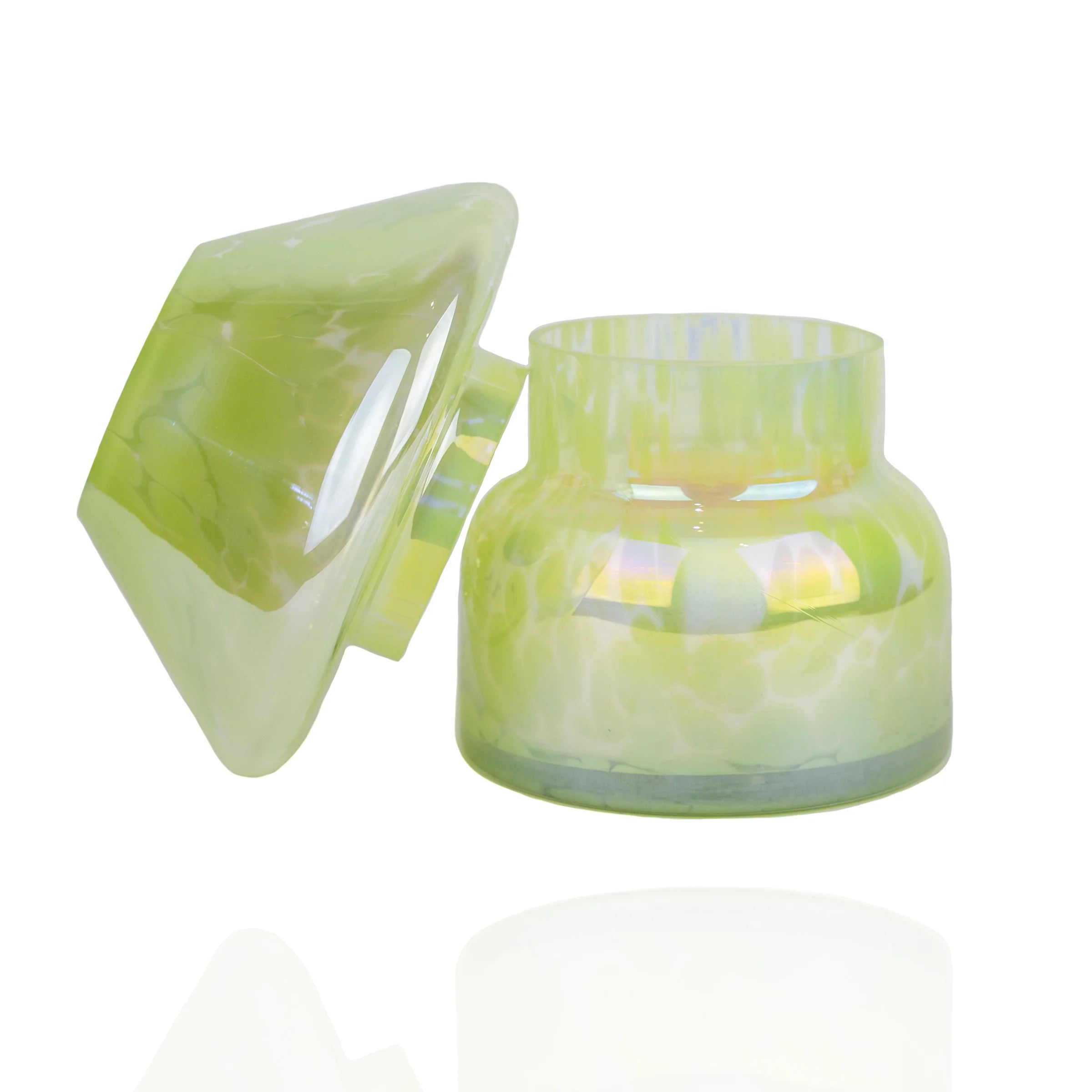 Sustainable Candle Lamp - Fairy Green