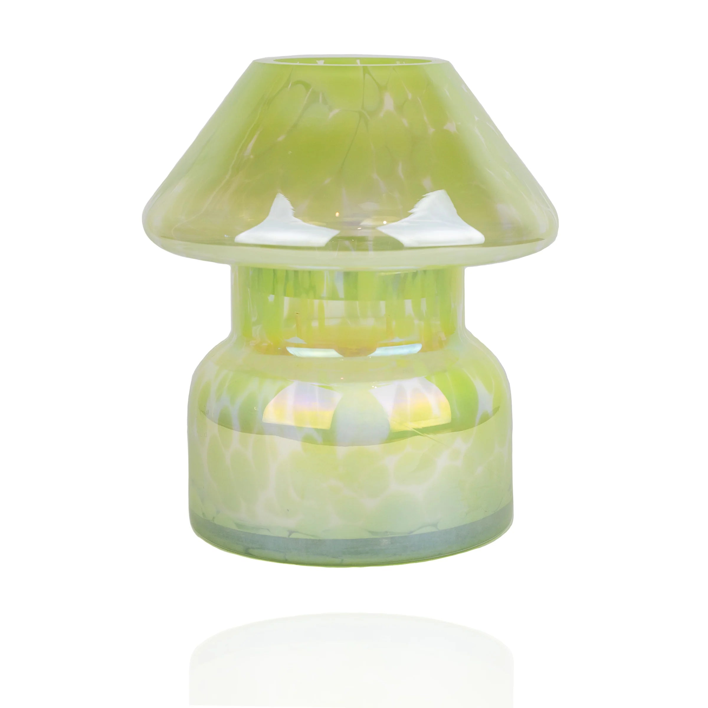 Sustainable Candle Lamp - Fairy Green