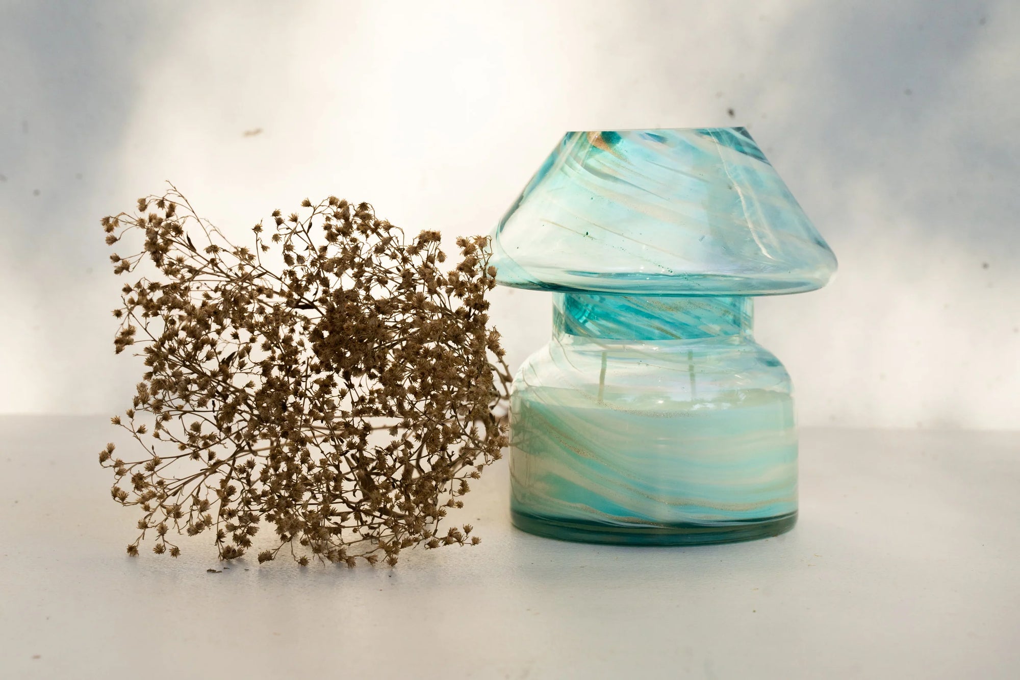 Sustainable Candle Lamp - Sky