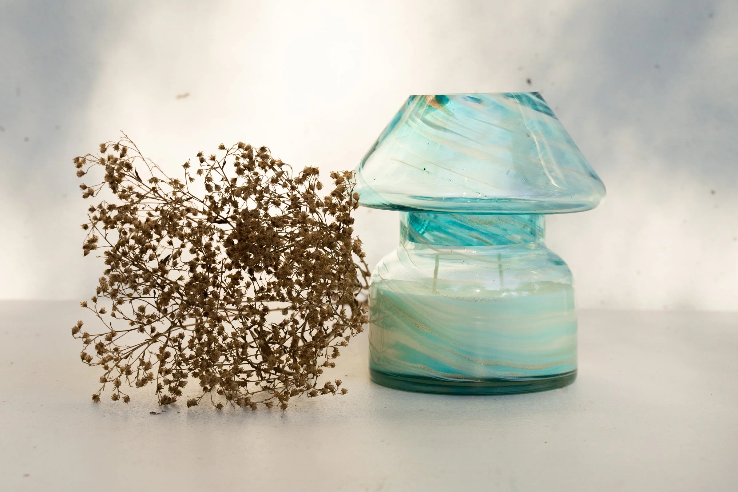Sustainable Candle Lamp - Sky